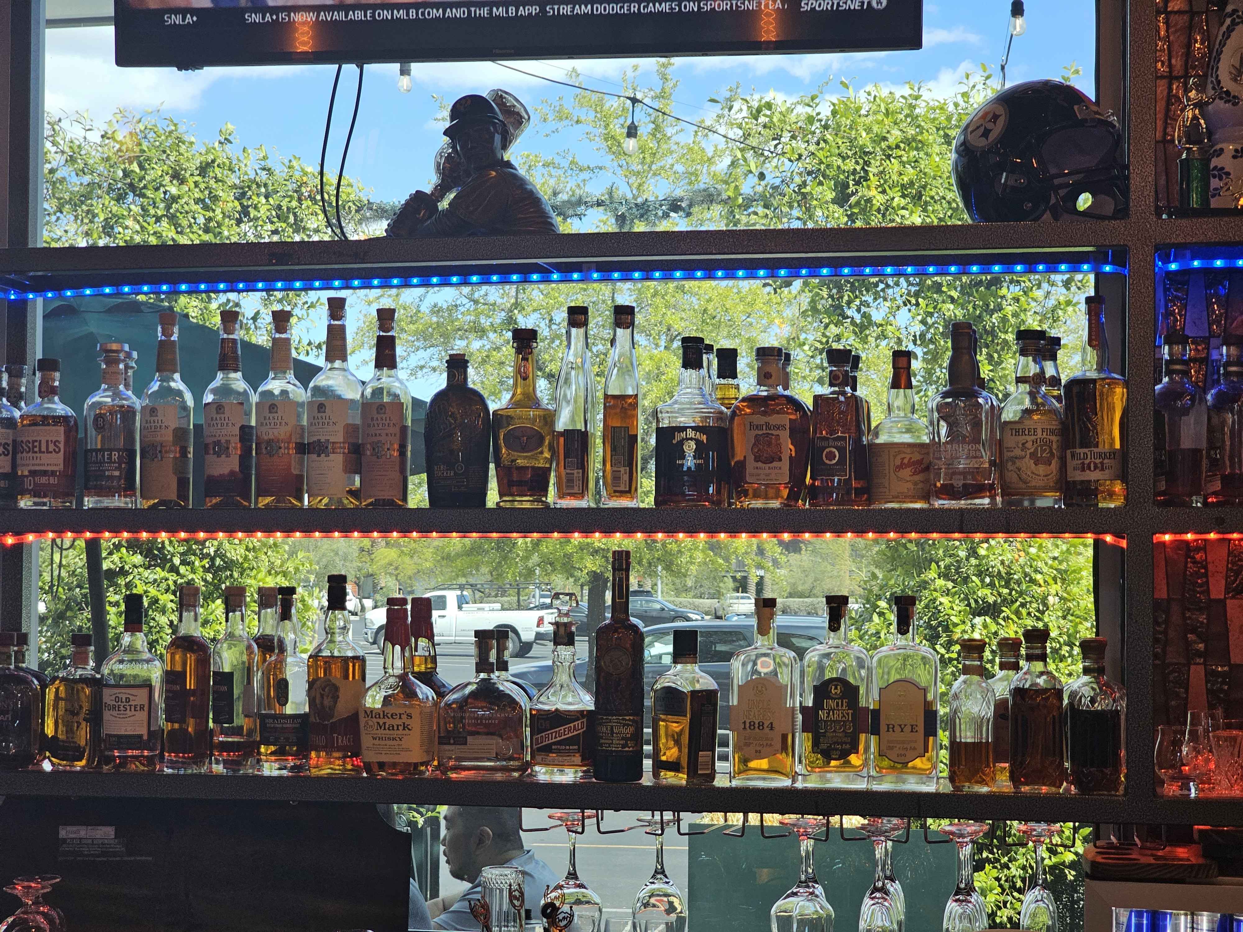 Back bar shelf — real KIM scan