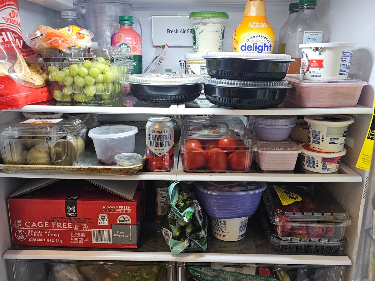 Home refrigerator — real KIM scan photo